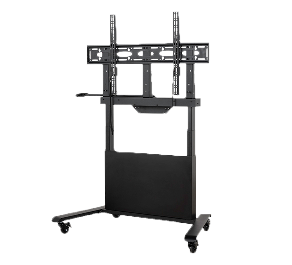 Motorized pedestal with wheels - Up to 86" - Max weight 100Kg - VESA 1000x600mm - Adjustable height
