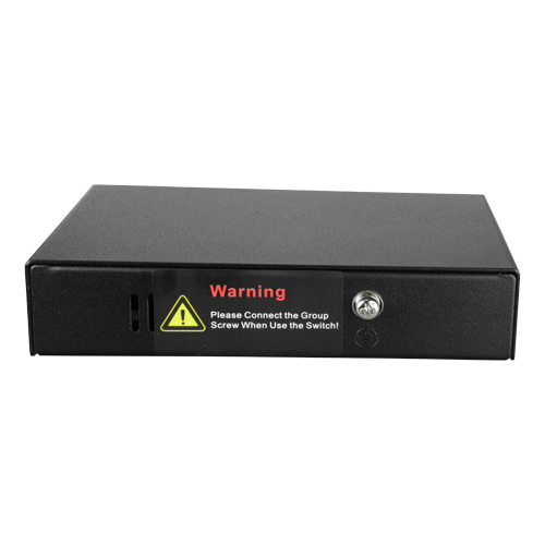 PoE Extender Switch - Ampia portata dell' alimentazione POE - 4 porte PoE + 1 Uplink RJ45 - IEEE 802.3 af/at/bt - Potenza massima totale 50 W - Porte 10/100/1000 Mbps