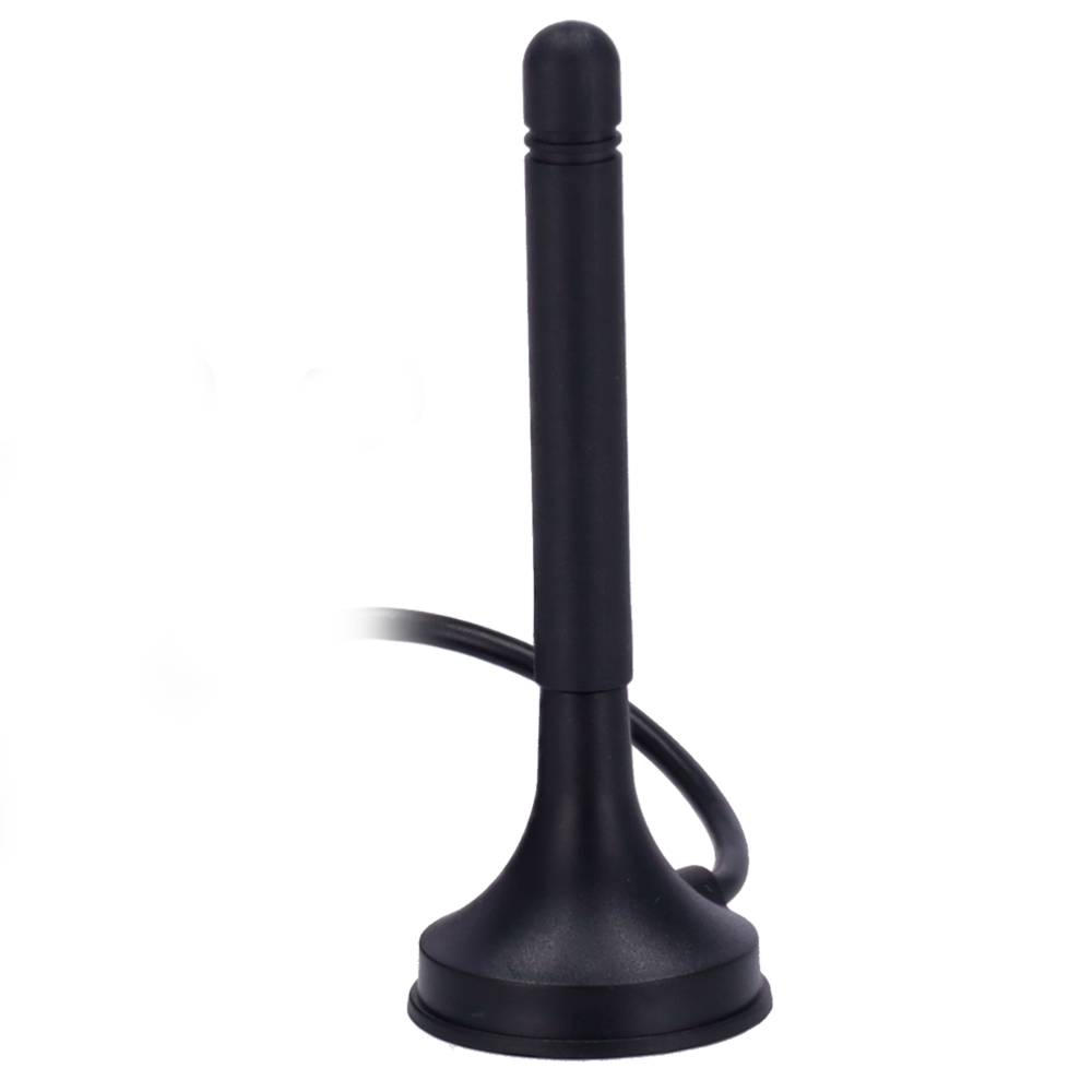Teltonika - 4G Magnetic Antenna - Frequency 699~868 and 1850~2690 MHz - SMA Macho Connector - Impedance 50 Ohmios - RG174 Cable 3 meters long