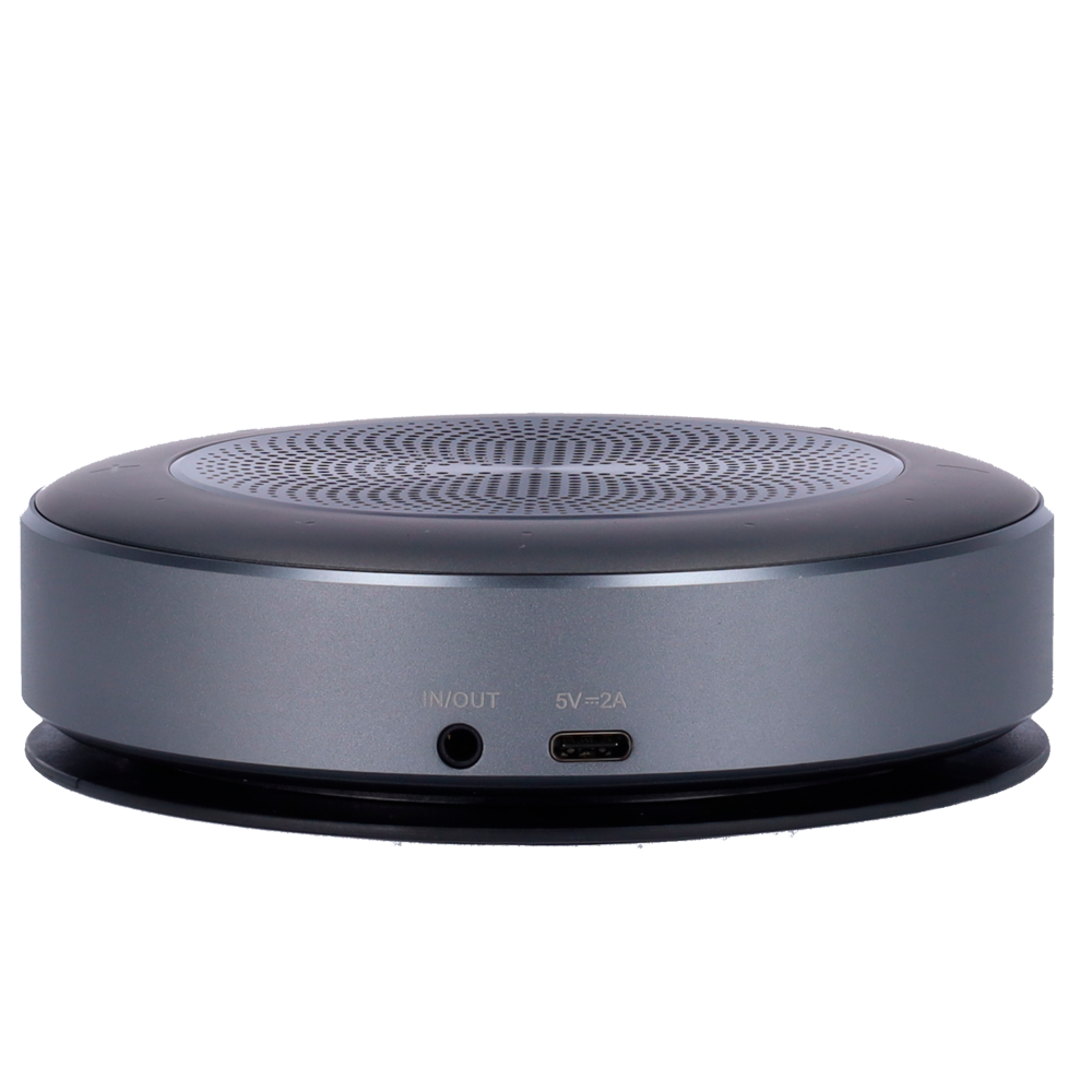 Microfono-altoparlante Bluetooth - Omnidirezionale - Raggio di captazione di 5m - 8h di autonomia