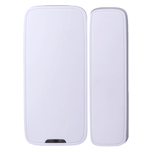 Branded magnetic contact - Wireless 433MHz - Internal antenna - Distance 150m - Anti tampering - 1 x CR123 3V