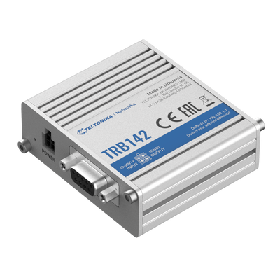 Teltonika Gateway 4G Industrial - 4G Cat 1 / 3G / 2G - RS232 port - Compact design - Micro USB connector