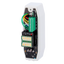 Duevi low consumption outdoor detector - Integrated with the Ajax transmitter - Curtain and microwave PIR (24 GHz) - Detection range 12 m / Antimasking - Power supplied by the transmitter - IP54 outdoor use
