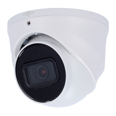 Cámara Turret IP X-Security - 4 Megapíxeles (2688x1520) - Lente 2.8 mm / LEDs Alcance 30 m - WDR 120 dB | Micrófono integrado - PoE | H.265+ - Funciones inteligentes