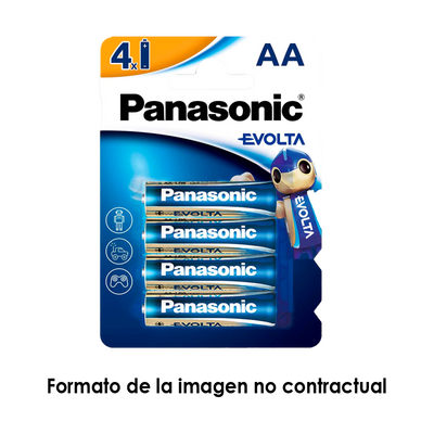 Panasonic - AA/LR06 battery - Pack of 8 - 1.5 V - Alkaline - High quality