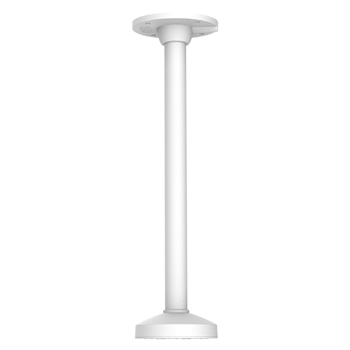 Roof bracket - Height 545.7 mm - Suitable for outdoor use - White color - Made in aluminum - Hollow pin