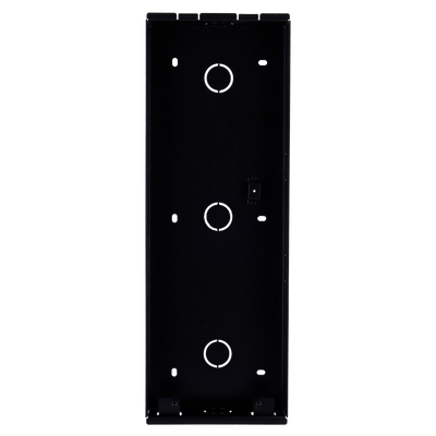 Video intercom support - Specific for Akuvox AK-X915S video intercoms - Dimensions: 334mm (Al) x 119mm (An) x 40mm (Fo) - Made of galvanized steel - Flush mounting - easy installation