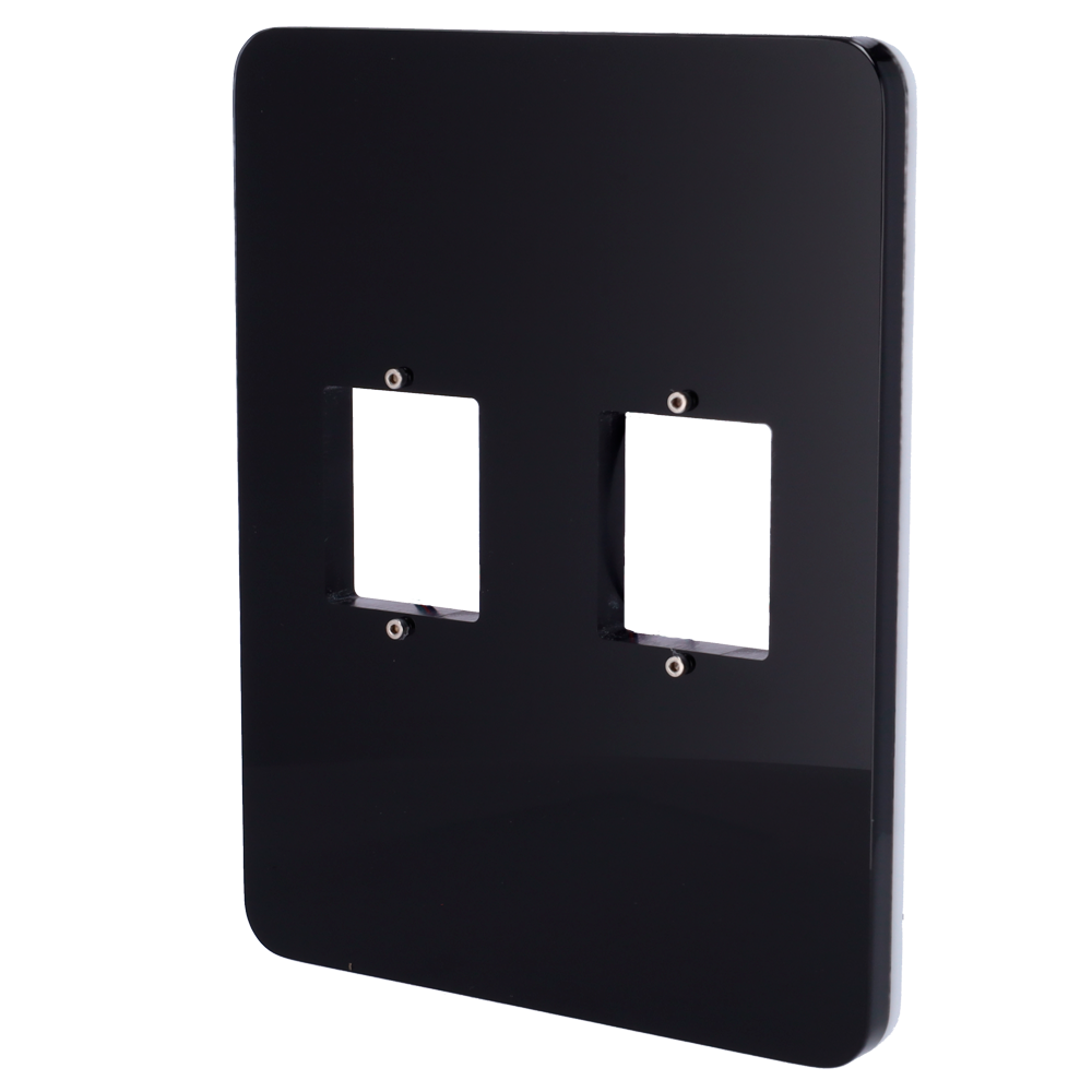 Tapa superior del torniquete - Integración de lectores de huellas dactilares - Apto para el torniquete ZK-MTS1000-PRO - Fabricada en acrílico - Diseño ligero y elegante - Fácil instalación