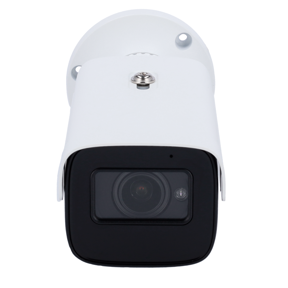 Safire Smart - Telecamera Bullet IP gamma E1 Intelligenza Artificiale - Risoluzione 4 Megapixel (2566x1440) - Ottica Motorizzata 2.8~12mm | Audio| IR 50m - IA: Classificazione di persone e veicoli - Waterproof IP67 | PoE (IEEE802.3af)