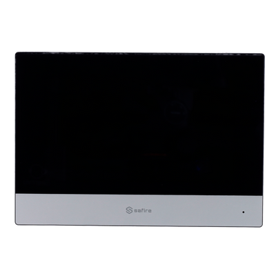 Video intercom kit - 2 wire technology - Includes cover plate, monitor - Hub and MicroSD converter - Cellular app with P2P - Surface mounting