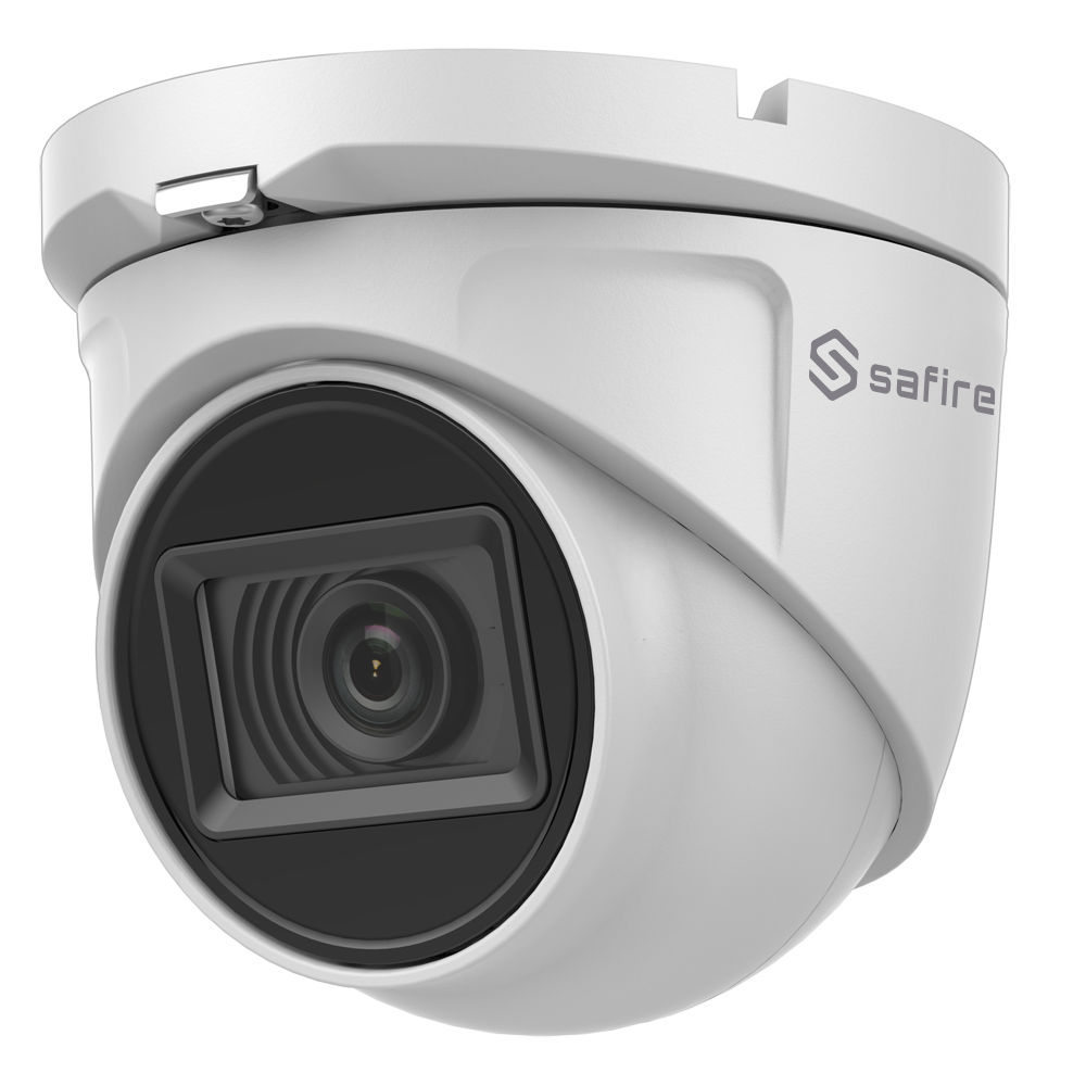 Telecamera Turret Safire Gamma ECO - Uscita 4 in 1 - 5 Mpx high performance CMOS - Lente 2.8 mm | IR portata 30 m - Impermeabile IP67