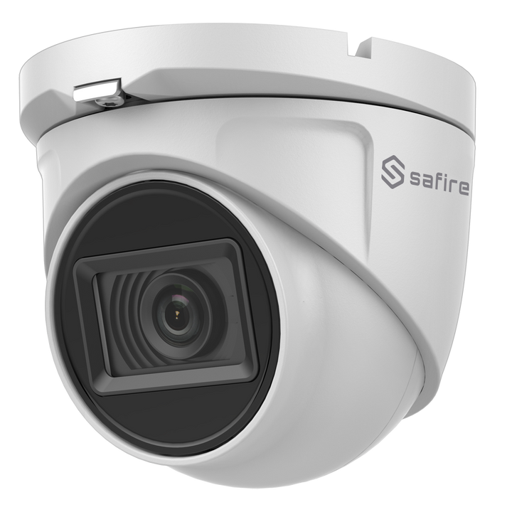 Telecamera Turret Safire Gamma ECO - Uscita 4 in 1 - 5 Mpx high performance CMOS - Lente 2.8 mm | IR portata 30 m - Impermeabile IP67