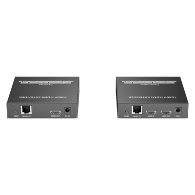 Extender attivo HDMI - Trasmettitore e ricevitore - Distanza 150 m - Su cavo UTP Cat 6 - Fino a 1080p@60Hz - Alimentazione DC 5 V