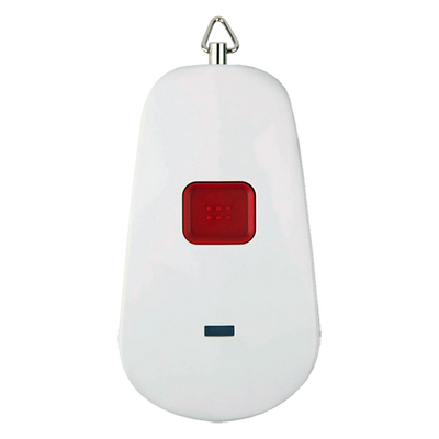 Botón de pánico Home8 - Autoinstalable mediante código QR - Inalámbrico 433 MHz - Distancia 15 m en interior - Resistente al agua IP54 - Apto para personas mayores
