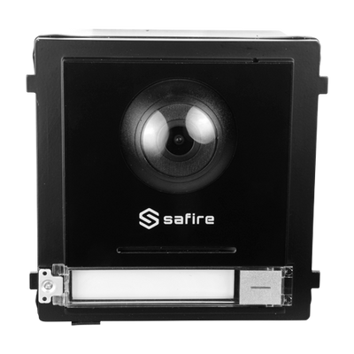 Videoportero Safire 2 hilos - Cámara de 2Mpx - Audio bidireccional - APP móvil mediante monitor - Apto para exterior IP65 - Montaje modular