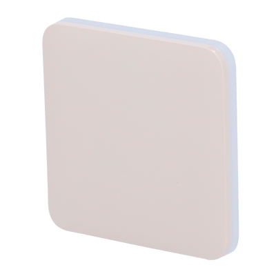 Ajax - LightSwitch SoloButton - Touch panel for light switch - AJ-LIGHTCORE-1G / -2W compatible - LED backlight - Touchless touch panel - Ivory color