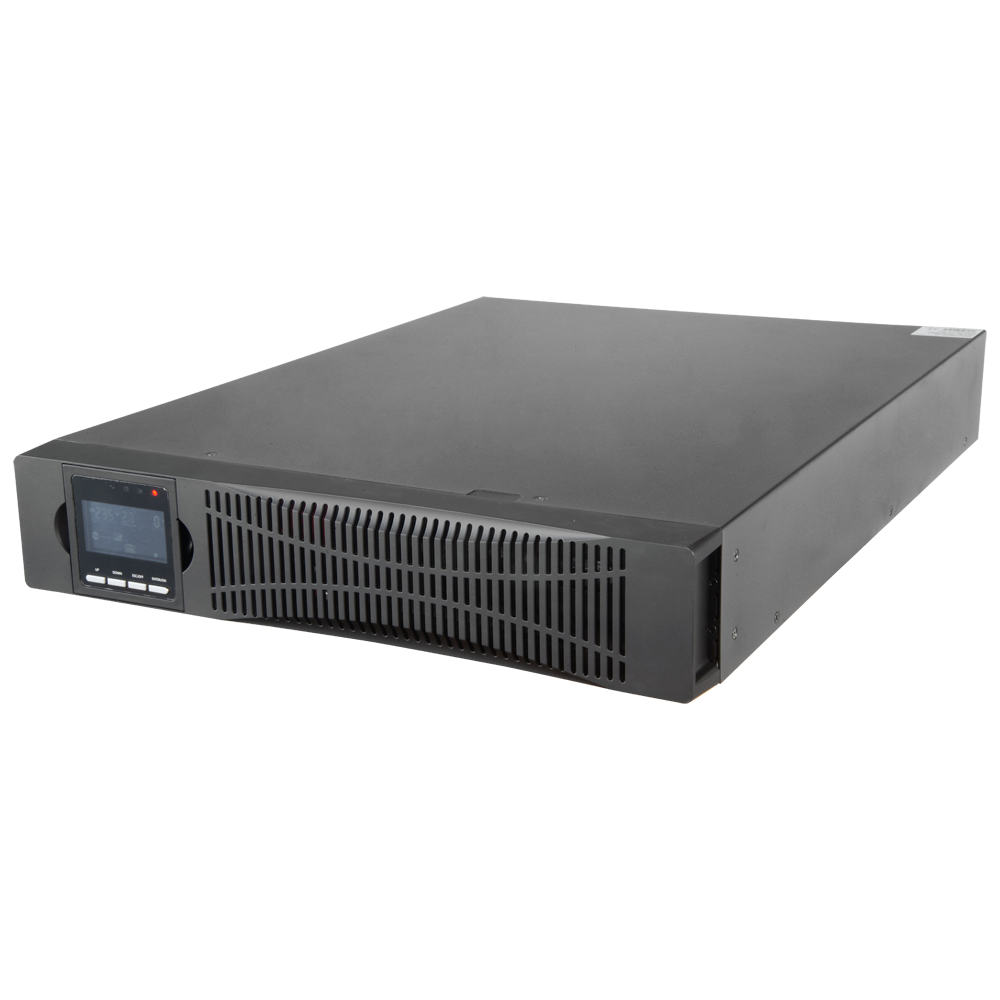 UPS online per installazione a rack o a torre - Potenza 3000VA/2700W - 2 uscite SAI/UPS protette - Tempo di ricarica 4h  90% - Hot swappable - 6 batterie di piombo-acido ermetiche