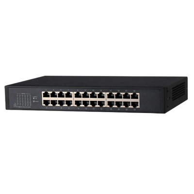 X-Security - Switch de Escritorio - 24 Puertos Gigabit - Velocidad 10/100/1000 Mbps - Plug &amp; Play - Tecnología de ahorro de energía