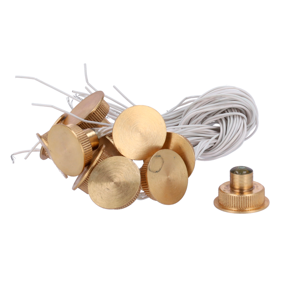 Mini contatto magnetico FDP - Adatto per installazione in metallo - Tecnologia Reed - Sistema di 4 fili - Copertura in rame - Adatto per esterni IP65 - Certificato grado 2 - Innowatt