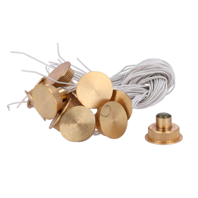 Mini contatto magnetico FDP - Adatto per installazione in metallo - Tecnologia Reed - Sistema di 4 fili - Copertura in rame - Adatto per esterni IP65 - Certificato grado 2 - Innowatt