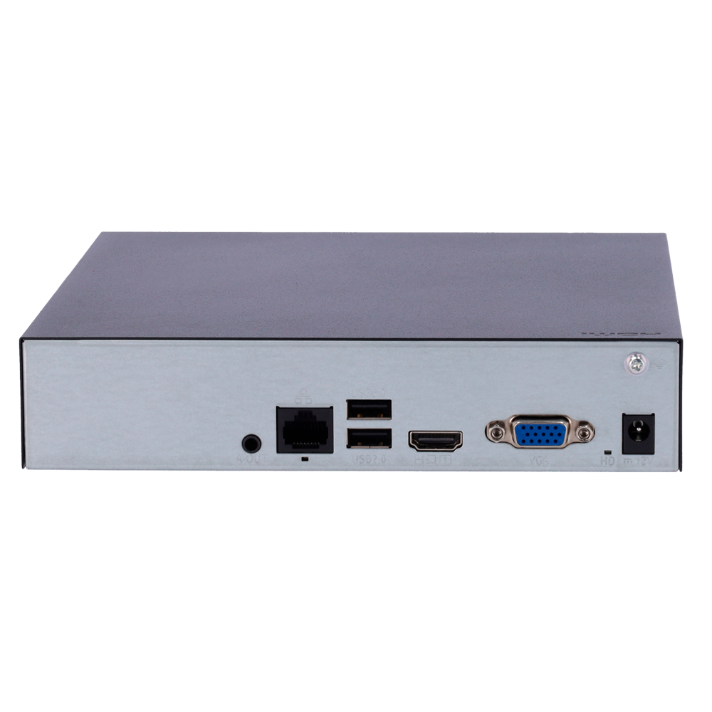 Videoregistratore NVR Uniarch - 6 CH video - Larghezza di banda 64Mbps - HDMI Full HD e VGA - Risoluzione massima 6Mpx - Supporta 1 hard disk Max. 6 Tb