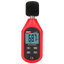 Sonómetro - Capta ruido de hasta 130 dB con respuesta rápida - Pantalla LCD retroiluminada - Diseño ergonómico y liviano con interfaz intuitiva - Apagado automático