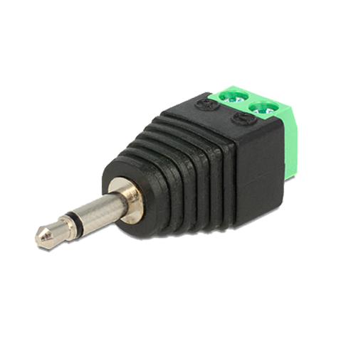 Connettore - Jack 3.5 mm Mono - Uscita +/ da 2 terminali - 41 mm (Fo) - 14 mm (An) - 5 g