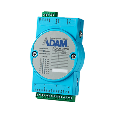 Modulo di acquisizione e controllo dati - 16 ingressi digitali - Protocolli: Modbus/TCP, TCP/IP, UDP, HTTP,... - Possibilità di creare regole di controllo analogico - Server web integrato - 2 porte Ethernet 10/100 Base-TX - Innowatt