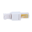 UTP cable connector - RJ45 output connector - UTP category 5E compatible - Easy installation without the need for tools