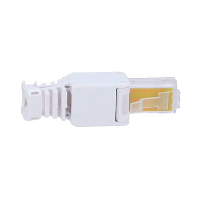 UTP cable connector - RJ45 output connector - UTP category 5E compatible - Easy installation without the need for tools