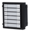 Modulo estensione - Chiamata di diversi monitor - 12 pulsanti - 6 etichette LED personalizzate - Adatto per esterni IP65 - Montaggio modulare