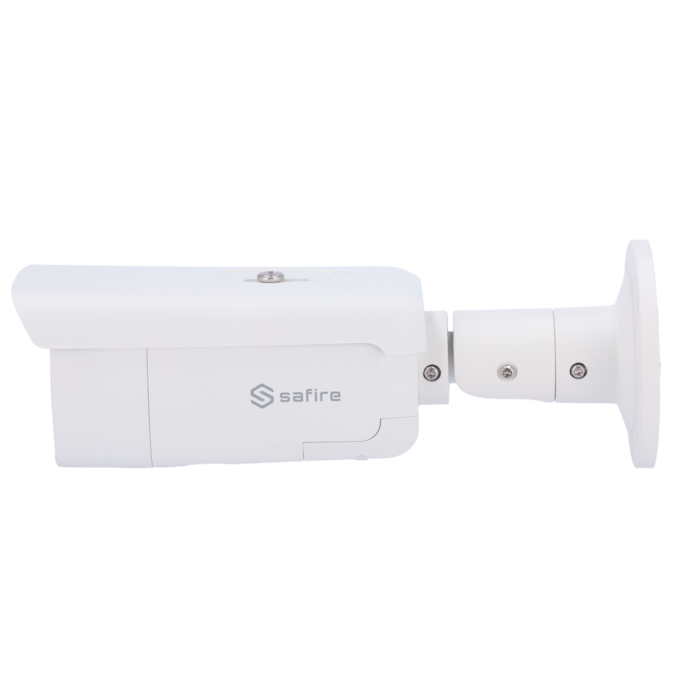 Cámara IP de 4 Mpx - Sensor de Ultra Baja Luz 1/2.7" - H.265+ | Lente de 2.8 mm | WDR | IR 60 m - Micrófono | Altavoz | Alarma | Luz con función disuasoria - Truesense2: Filtro mejorado para falsas alarmas