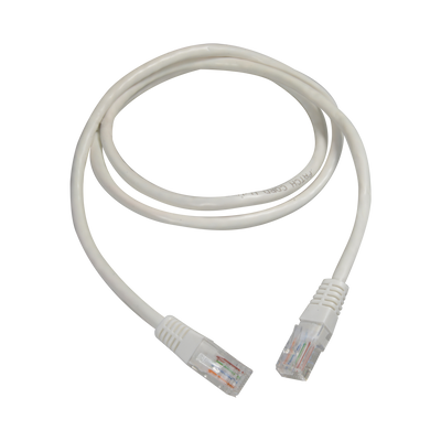 Cable UTP Safire - Ethernet - Conectores RJ45 - Categoría 5E - 1 m - Color blanco