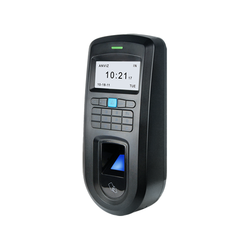 Lettore biometrico autonomo ANVIZ - Impronte digitali, MF e tastiera - 2000 registrazioni / 50000 registri - TCP/IP, RS485, miniUSB, Wiegand 26 - Controller integrato | Anti-passback - Controllo gruppi e orari