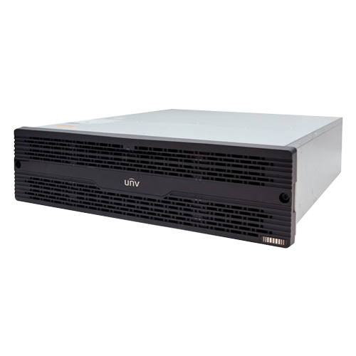 Unified Network Storage - 320 CH Recording | 160 CH forwarding - 640 Mbps recording bandwidth - Supports 24 hard disks | RAID