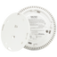 ANKA stand-alone smoke detector - Battery life 10 years - Alarm light - Audible alarm 85 dB at 3m - Test button - EN 14604:2005 certified