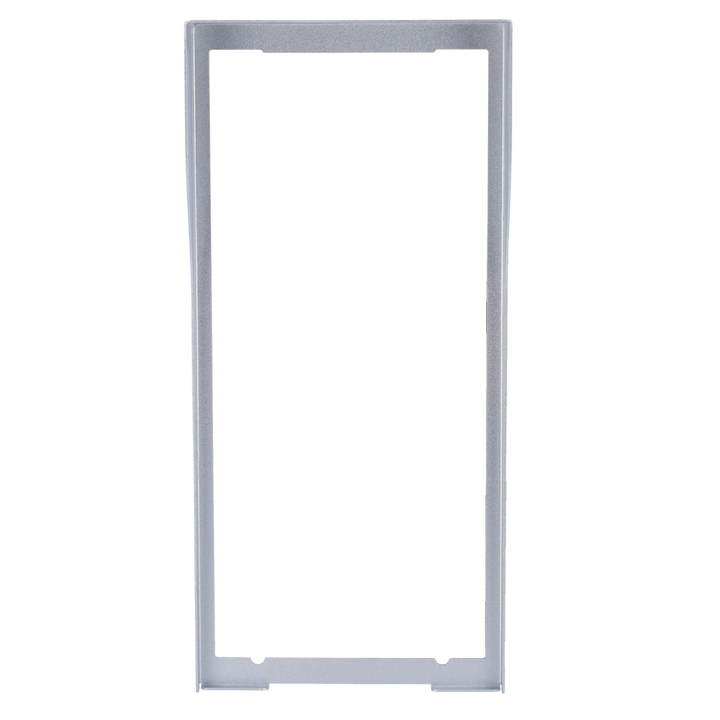 Video intercom cover - Specific for Akuvox AK-R27(8)A video intercoms - Measurements: 287mm (Al) x 132mm (An) x 68mm (Fo) - Made of galvanized steel - Rain shield - Surface mounting