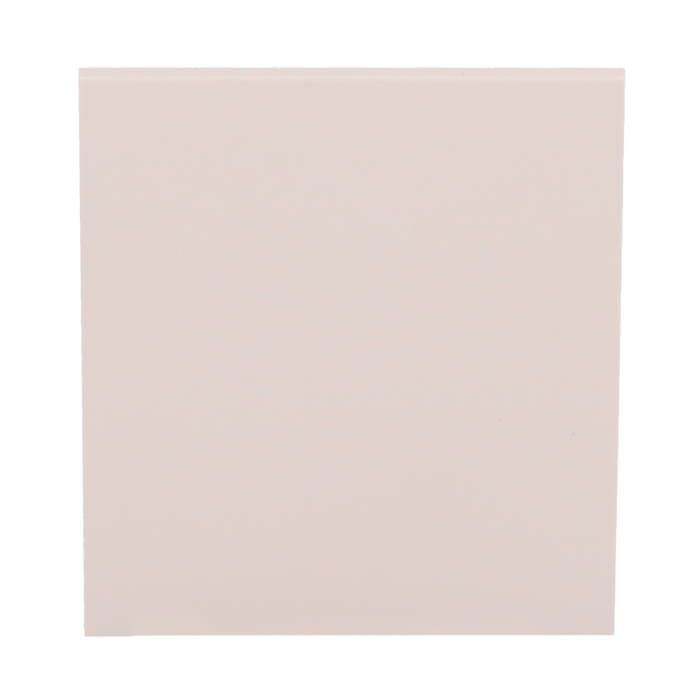 Ajax - LightSwitch CenterButton - Single Switch Touch Panel - Compatible with AJ-LIGHTCORE-1G / -2W - LED Backlight - Contactless Center Touch Panel - Ivory Color