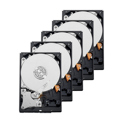 Hard Drive Pack - 10 Drives - Western Digital - WD100PURX-78 - 10 TB Storage - Special for CCTV