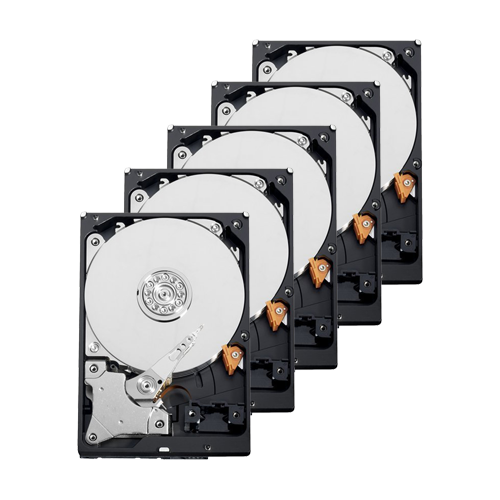 Hard Drive Pack - 10 Drives - Western Digital - WD60PURX - 6TB Storage - Special for CCTV