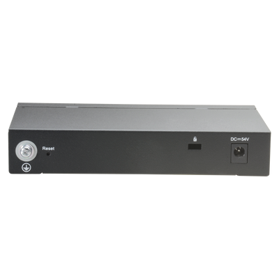 Reyee Switch PoE Cloud Layer  2 - 4 Porte PoE Gigabit + 2 Uplink Gigabit Rj45 - Velocità della porta 10/100/1000 Mbps - 30W per porta 802.3af/at / Massimo 54W - VLAN/Port Isolation/Loop Detection - Limite di Velocità della Porta