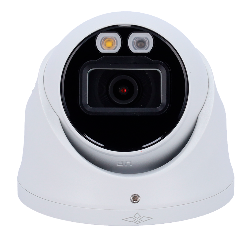 Cámara Turret IP X-Security WizSense - 4 Megapixel  (2688 × 1520) - Lente 2.8 mm  - PoE | H.265+ - Micrófono integrado | Micro SD hasta 256GB - Funciones Inteligentes | Smart Dual Iluminación