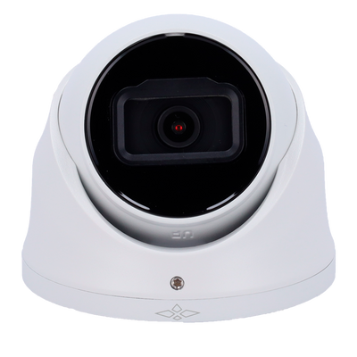 Turret IP X-Security camera - 8 Megapixel (3840 × 2160) - 2.8 mm lens / LED 40 m range - WDR 120 dB | Built-in Microphone - PoE | H.265+ - Smart features