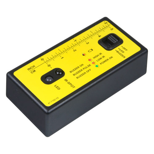 GJD - Buscador de rayos - Correcta instalación de detectores láser - LED y zumbador informativo - Compatible con GJD505 y GJD509