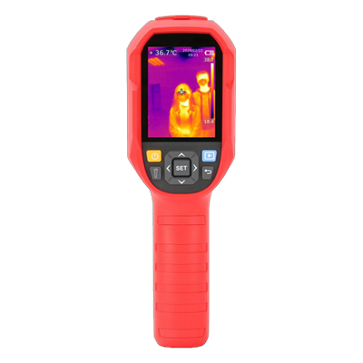 Dual portable thermographic camera - Real-time body temperature measurement - Thermal resolution 256x192 | Accuracy ±0.5ºC - Thermal sensitivity ≤50mK - Temperature measurement on faces 3 m away - Monitoring on monitor