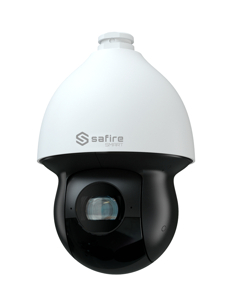 Safire Smart - Telecamera PTZ IP gamma I1 Intelligenza Artificiale  - Risoluzione 4 Megapixel (2560x1440) - Zoom ottico 40x | IR 350m - Autotracking, persona e veicolo | Allarmi - Waterproof IP67 &amp; IK10 | PoE+ (IEEE802.3at)