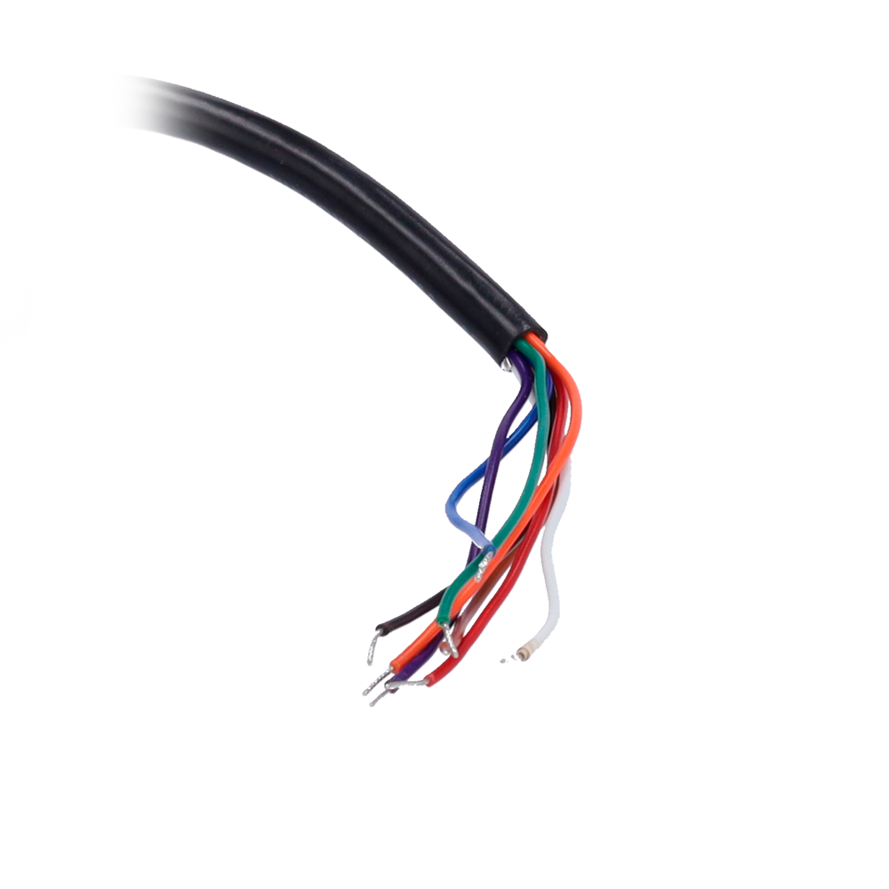 Lector de acceso a marcos - Acceso mediante tarjeta MF y teclado - Indicador LED y acústico - Wiegand 26/34 - Compatible con Safire - Apto para exterior IP65