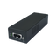 Inyector PoE - Entrada/Salida RJ45 10/100/1000 Mbps - Potencia 90 W - Distancia máxima 100 m - PoE/PoE+/Hi-PoE IEEE802.3af/at/bt - Estabilizado y protegido