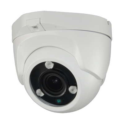 1080p ECO Dome Camera - 4 in 1 (HDTVI / HDCVI / AHD / CVBS) - 1/2.7" 2.1 Mpx PS5220 - Varifocal lens 2.7~13.5 mm - 3 Array IR LEDs Distance 40 m - Remote OSD menu from DVR