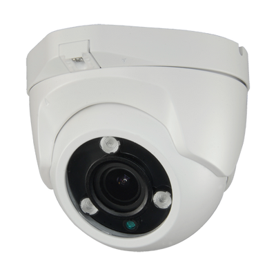Cámara domo Gama 5Mpx/4Mpx ULTRA - 4 en 1 (HDTVI / HDCVI / AHD / CVBS) - 1/2.8" Sony© IMX335+FH8556 - Lente motorizada 2.7~13.5 mm - IR LED Array Alcance 40 m - WDR 120dB